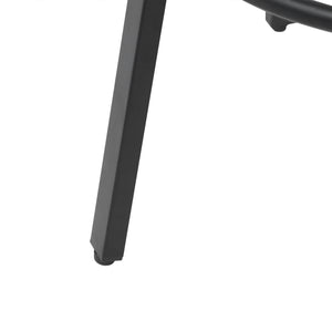 English Elm Counter Height Bar Stools - Set Of 2 Handwoven Boho Kitchen Chairs With Round Footrest For Indoor/Outdoor W1757P277609