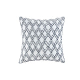 Riko Farm House Cotton Embroidered Square Pillow