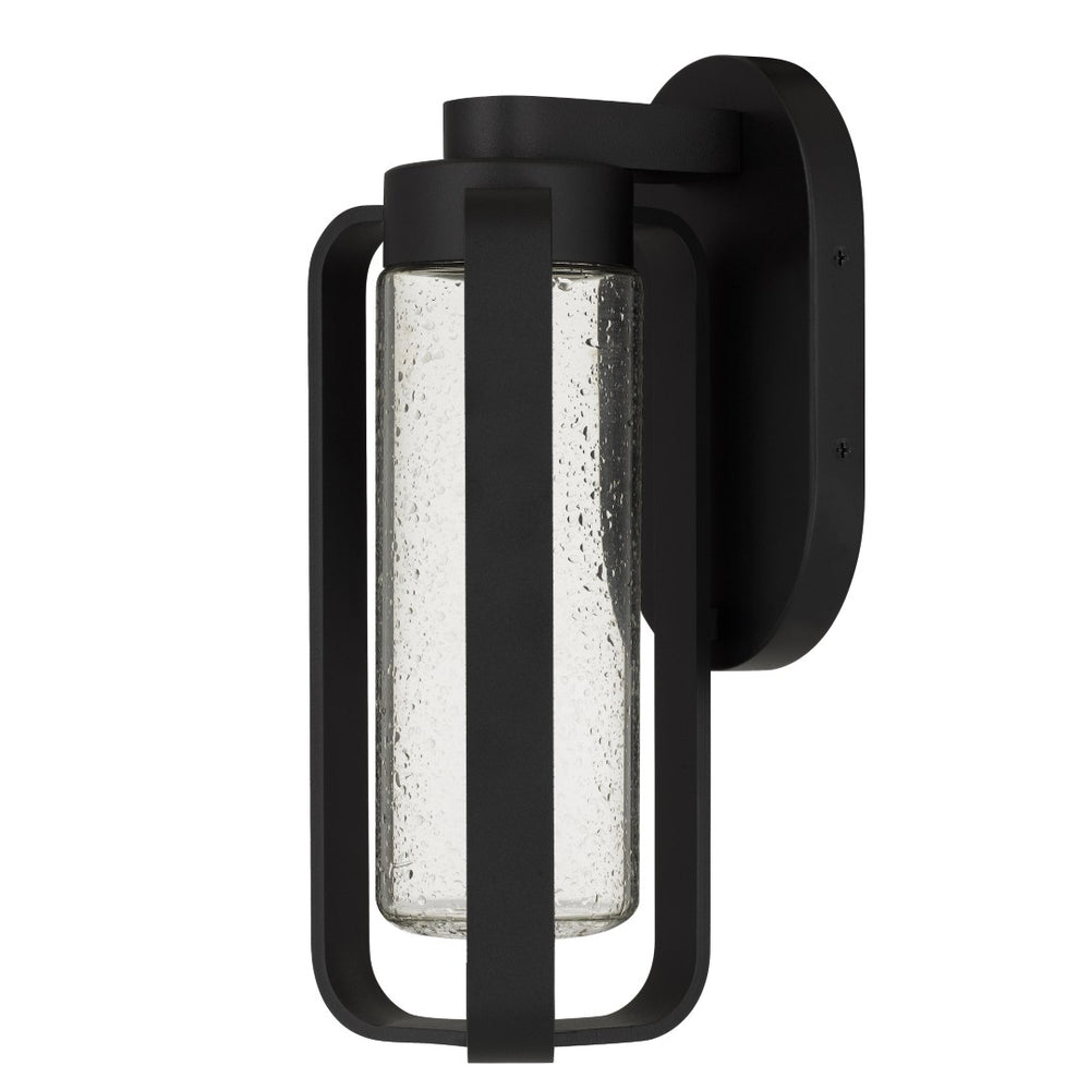 English Elm 15 Inch Hammered Glass Led Wall Sconce Dimmable Bathroom Vanity Hallway Light B370P417686