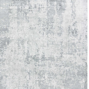 HomeRoots 5' Modern Abstract Hand-Loomed Area Rug in Dark and Light Gray – Adds Style and Warmth to Any Space 5' X 7' 350032