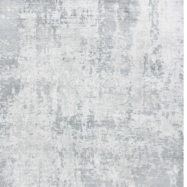 HomeRoots 5' Modern Abstract Hand-Loomed Area Rug in Dark and Light Gray – Adds Style and Warmth to Any Space 5' X 7' 350032