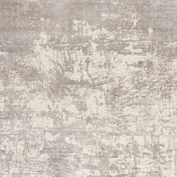 HomeRoots 5' Hand-Loomed Beige and Ivory Abstract Area Rug - Modern Elegance for Your Living Space 5' X 7' 350033