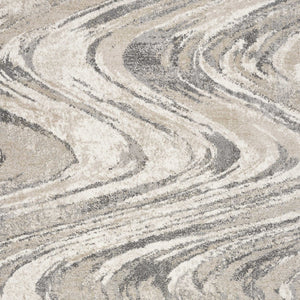 Homeroots 7' X 9'  Polypropylene Natural Area Rug  Polypropylene 350060