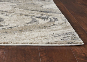 Homeroots 7' X 9'  Polypropylene Natural Area Rug  Polypropylene 350060
