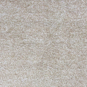 HomeRoots 8' Hand Woven Ivory Round Rug - Artisan Crafted, Durable Polyester, Timeless Design for Any Space 8' X 11' 350081
