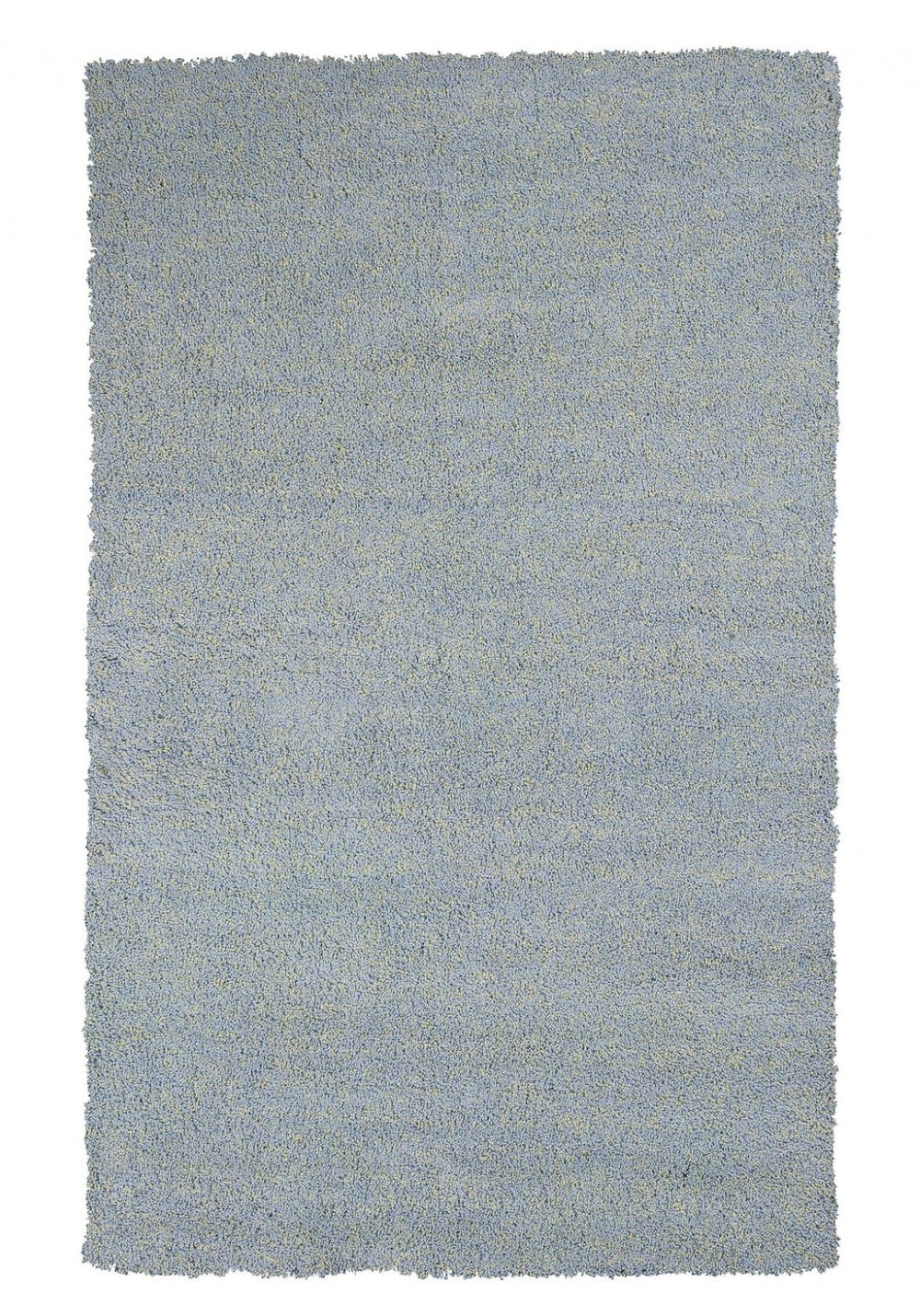 HomeRoots 8' Hand-Woven Blue Round Rug - Durable, Artisanal Design for Contemporary Spaces & Everyday Use 8' X 11' 350083