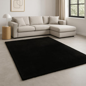 HomeRoots 8' Espresso Hand-Woven Round Rug – Artisan Crafted, Durable Polyester, Cozy Modern Living Space Essential 8' X 11' 350096