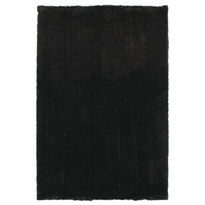 HomeRoots 8' Espresso Hand-Woven Round Rug – Artisan Crafted, Durable Polyester, Cozy Modern Living Space Essential 8' X 11' 350096