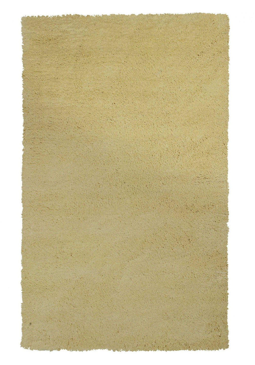 HomeRoots 8' Hand-Woven Canary Yellow Round Rug – Artisan Crafted, Durable, and Stylish for Any Space 8' X 11' 350100