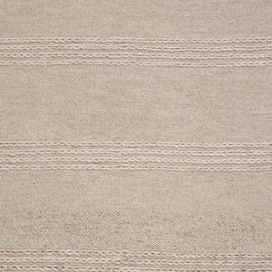 Homeroots 7' X 9'  Wool Natural Area Rug  Wool 350144