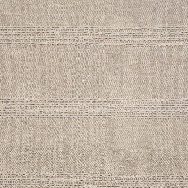 Homeroots 7' X 9'  Wool Natural Area Rug  Wool 350144