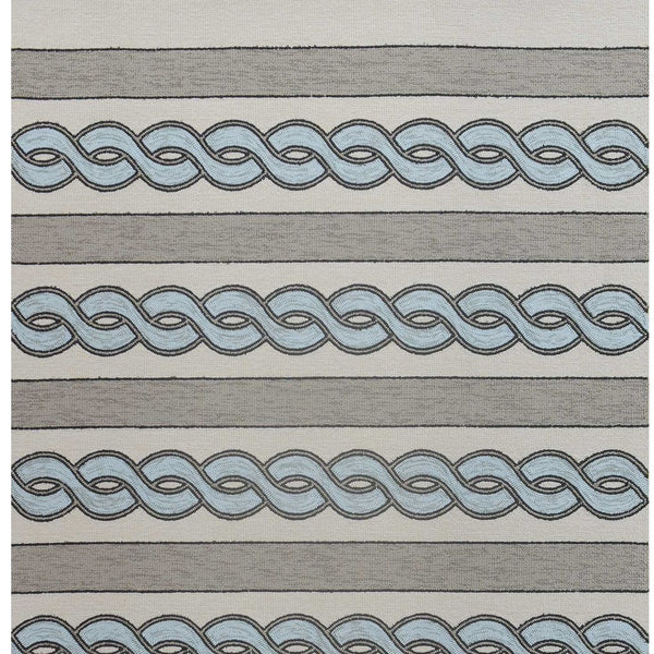 Homeroots 8' X 11'  Uv Treated Polypropylene Ivory Or Spa Area Rug  Polypropylene 350176