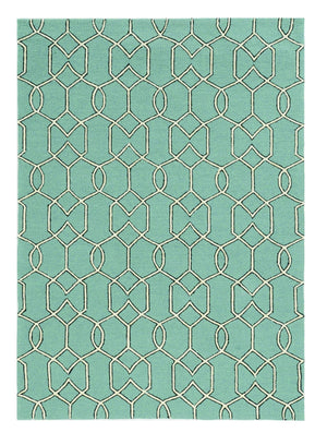 Homeroots 8' X 11'  Uv Treated Polypropylene Spa Area Rug  Polypropylene 350180