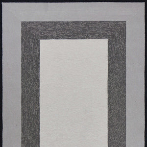 Homeroots 8' X 11'  Uv Treated Polypropylene Charcoal Area Rug  Polypropylene 350182