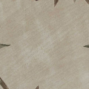 Homeroots 7' Round Wool Ivory  Area Rug  Wool 350212