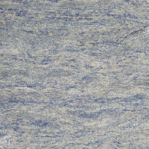 HomeRoots 9' Abstract Hand-Tufted Wool Area Rug in Blue and Beige - Soft, Durable, and Artfully Designed for Modern Spaces 9' X 12' 350239