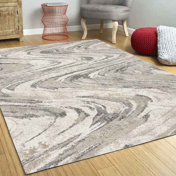 Homeroots 8' X 13' Polypropylene Natural Area Rug  Polypropylene 350272