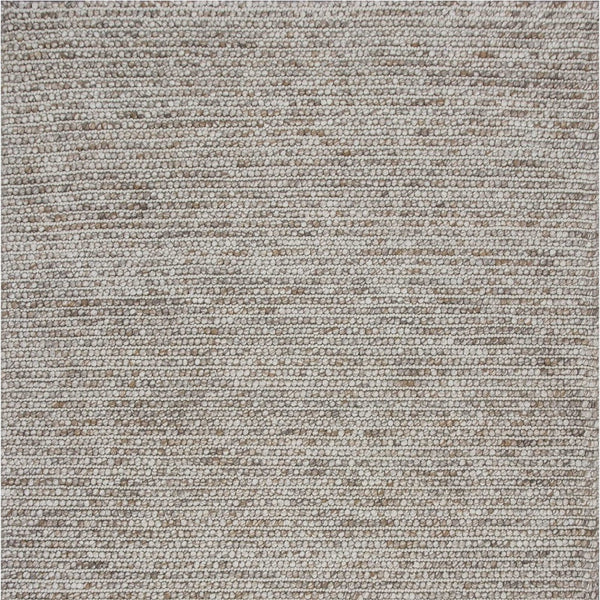 Homeroots 7' X 9'  Wool Natural Area Rug  Wool 350292