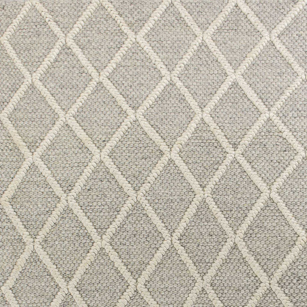 Homeroots 7' X 9'  Wool Grey Area Rug  Wool 350294