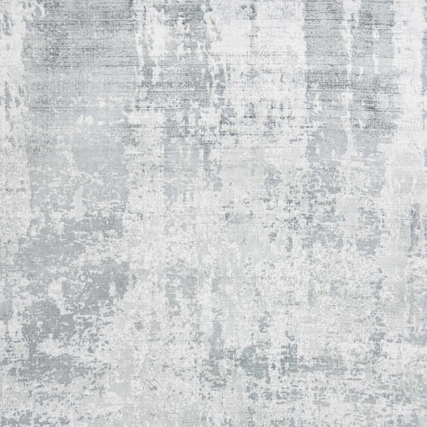 HomeRoots 5' Modern Abstract Hand-Loomed Area Rug in Dark and Light Gray – Adds Style and Warmth to Any Space 8' X 10' 350412