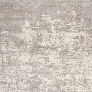 HomeRoots 5' Hand-Loomed Beige and Ivory Abstract Area Rug - Modern Elegance for Your Living Space 7' X 10' 350413