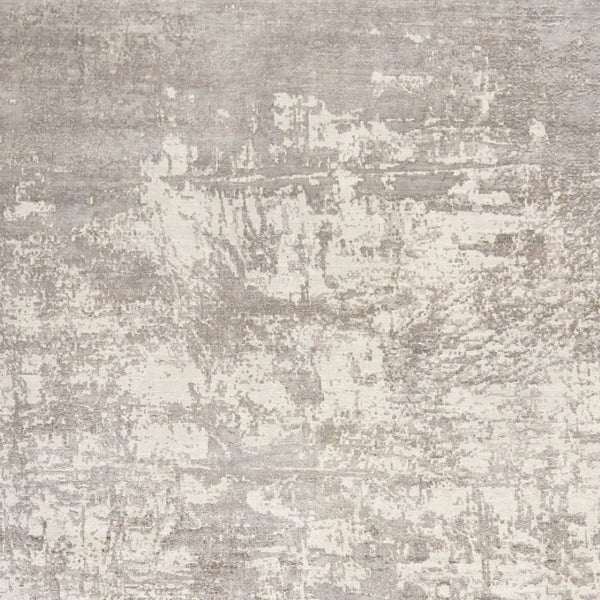 HomeRoots 5' Hand-Loomed Beige and Ivory Abstract Area Rug - Modern Elegance for Your Living Space 7' X 10' 350413
