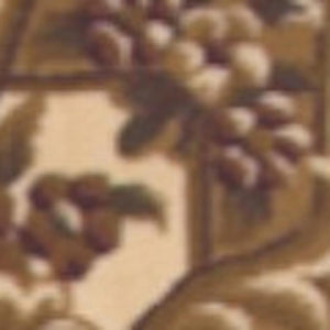 HomeRoots 8' Timeless Beige and Brown Floral Medallion Area Rug - Durable, Elegant, Perfect for High Traffic Areas 9' X 13' 350479