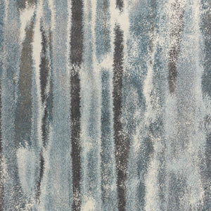 Homeroots 9' X 13'  Polypropylene Teal Area Rug  Polypropylene 350523