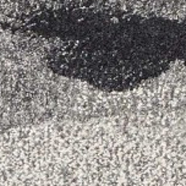 HomeRoots 10' Contemporary Abstract Area Rug in Gray, Black, and Ivory - Durable, Stylish, Easy to Clean 10' X 13' 350524