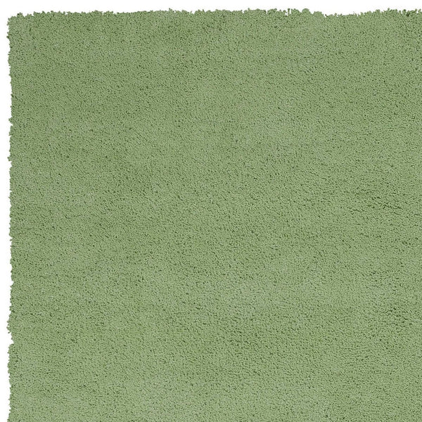 Homeroots 9' X 13' Green Hand Woven Area Rug  Polyester 350535