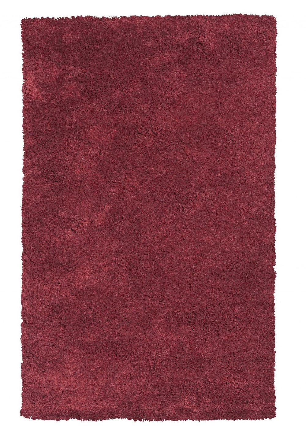 HomeRoots 9' Vibrant Red Shag Area Rug for Modern Living Spaces - Soft, Durable, and Stylish Home Accent 9' X 13' 350558