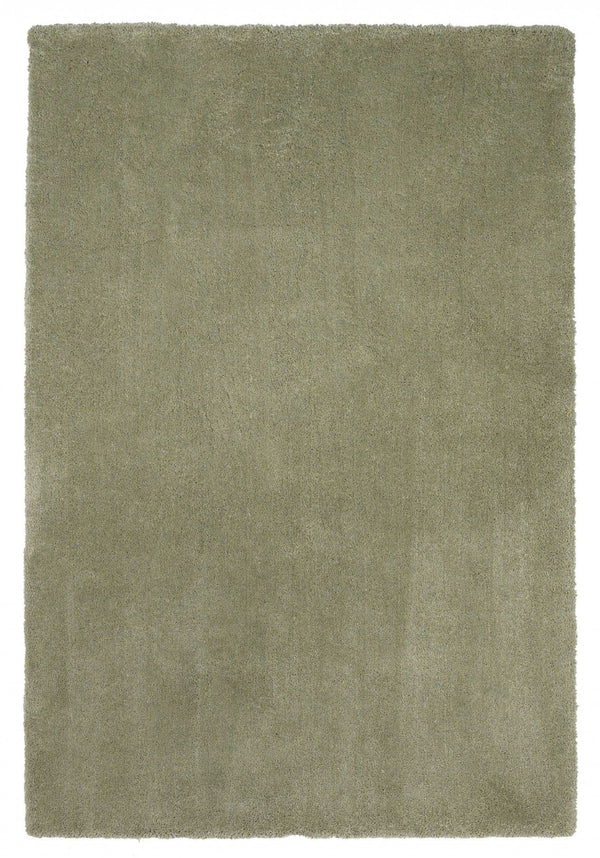HomeRoots 9' Hand Woven Sage Area Rug - Elevate Your Space with Contemporary Elegance and Lasting Durability 9' X 13' 350562
