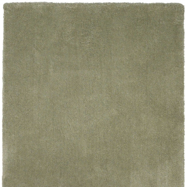 HomeRoots 9' Hand Woven Sage Area Rug - Elevate Your Space with Contemporary Elegance and Lasting Durability 9' X 13' 350562