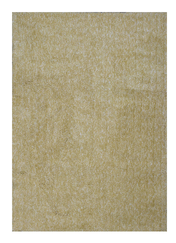 Homeroots 9' X 13' Polyester Canary Yellow Area Rug  Polyester 350564
