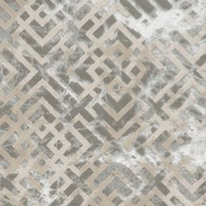 HomeRoots 10' Geometric Area Rug in Sand and Light Blue - Modern Design for Durable Comfort and Style 10' X 13' 350571