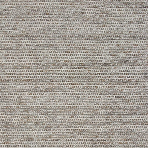 Homeroots 9' X 13' Natural Beige Hand Woven Knobby Loop Indoor Area Rug  Wool 350616