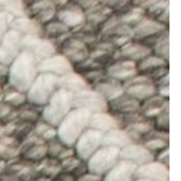 Homeroots 9' X 13' Wool Dark Grey Area Rug  Wool 350619