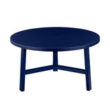 30" Emerson Coffee Table Blue AF30EMCTBU Walker Edison