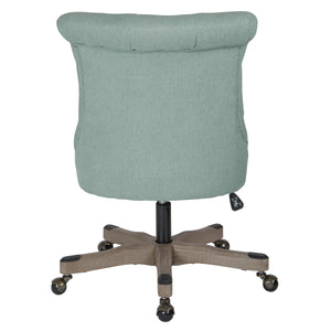 OSP Home Furnishings Hannah Tufted Office Chair Mist