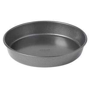 Lenox Bliss Carbon Steel Bakeware with Silicone Nonstick Coating for Even Browning and Baking 9" Round Cake Pan 35224L21