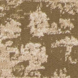 HomeRoots 5' Elegant Beige and Tan Floral Medallion Distressed Area Rug for a Cozy, Inviting Home Space 5' X 8' 352308