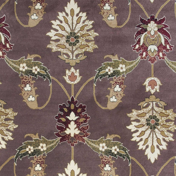 Homeroots 5' X 8' Purple Area Rug  Polypropylene 352412