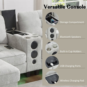 English Elm Swivel Barrel Accent Chair Chenille Tufted Round Club Seat for Living Room Lounge Light Grey N719S002290A