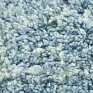 HomeRoots 5' Ivory and Blue Abstract Area Rug - Contemporary Artistry, Durable Performance for Any Space 5" x 8" 352490
