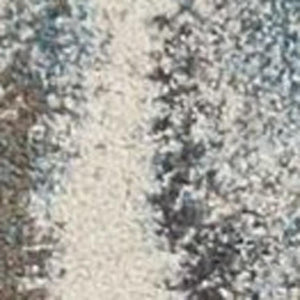 HomeRoots 7' Teal Blue & White Abstract Distressed Area Rug - Modern Style, Durable, Stain-Resistant & Easy Care 5' X 8' 352511