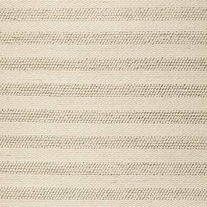 HomeRoots 5' Hand-Woven Ivory and White New Zealand Lambs Wool Area Rug for Stylish Home Décor and Comfort 3' X 5' 352534