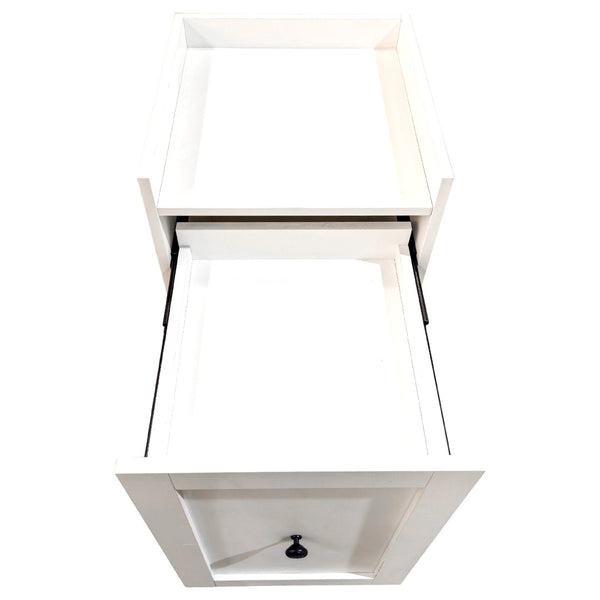 English Elm Organizer Rolling Three Tier Pantry Storage Cabinet with Wheeled Base Slim Fit W331P379769