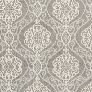 HomeRoots 7' Silver Moroccan-Inspired Area Rug for Indoor & Outdoor Living - Durable, Easy to Maintain, Stylish 7' x 10' 352601
