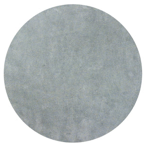 Homeroots 6' Blue Heather Round Indoor Shag Rug  Polyester 352620