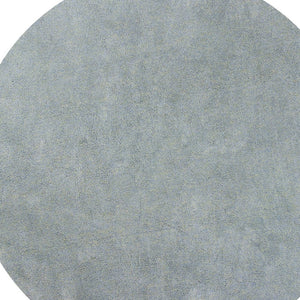 Homeroots 6' Blue Heather Round Indoor Shag Rug  Polyester 352620